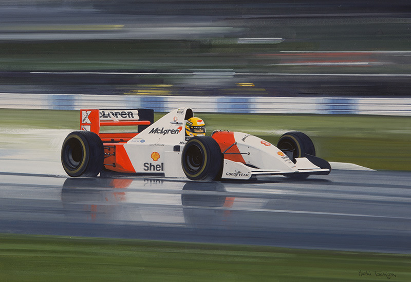 Ayrton Senna, McLaren MP4/8