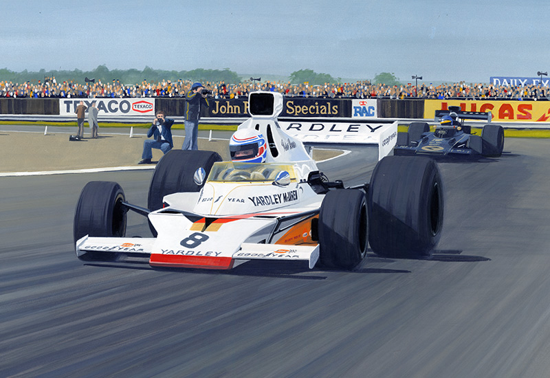 British GP, Silverstone 4 July 1973 - Peter Revson