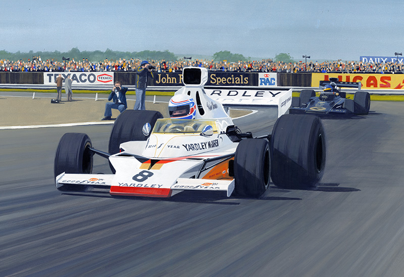 Peter Revson McLaren M23 British Grand Prix 1973