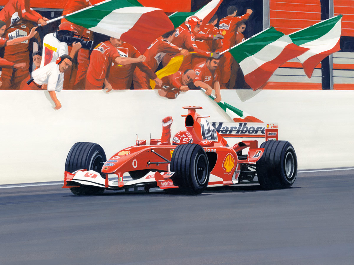 Michael Schumacher, Ferrari F2004 - Japanese GP 2004